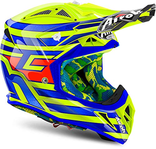 Airoh Casco Aviator 2.2 Cairoli Qatar Amarillo Xl