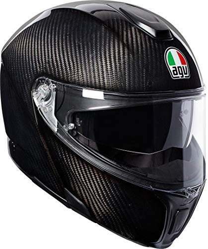 AGV Sports Modular Carbono Brillo M 58cm, Negro