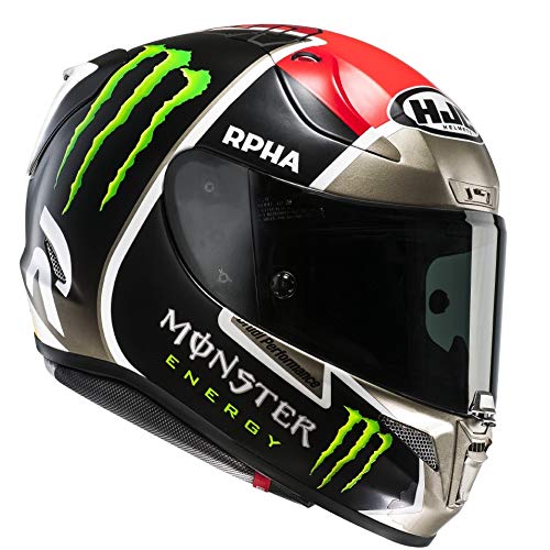 HJC R-PHA-11 Cascos, Hombre, Jonas folger Black/Green/Red, L