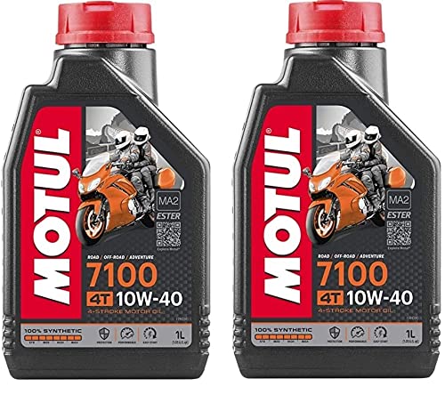 Motul 7100 10w40 Aceite Motor Moto 4 Tiempos Litros 2